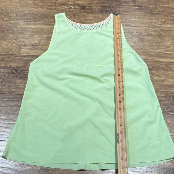 Ivivva by Lululemon Light Greeny yellow bright lightweight Tank Top - Picture 2 of 10